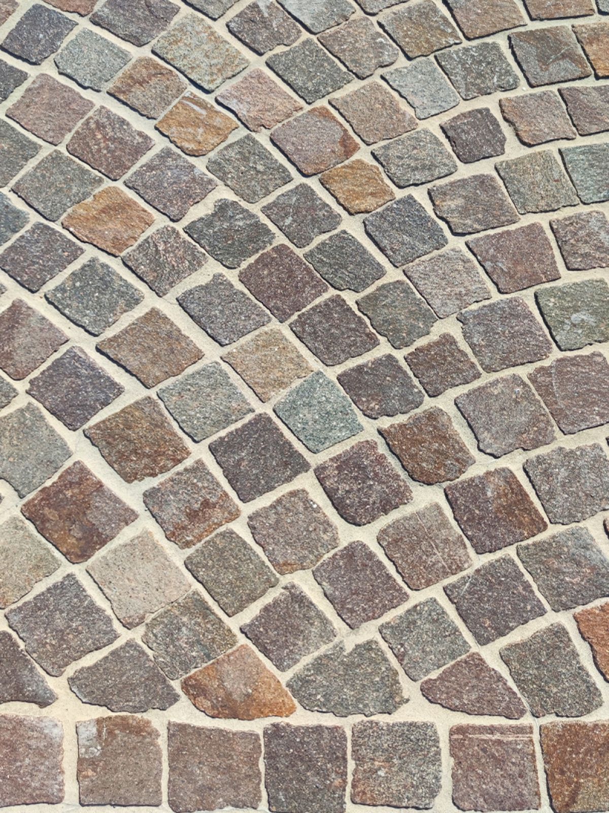Porphyre pavers